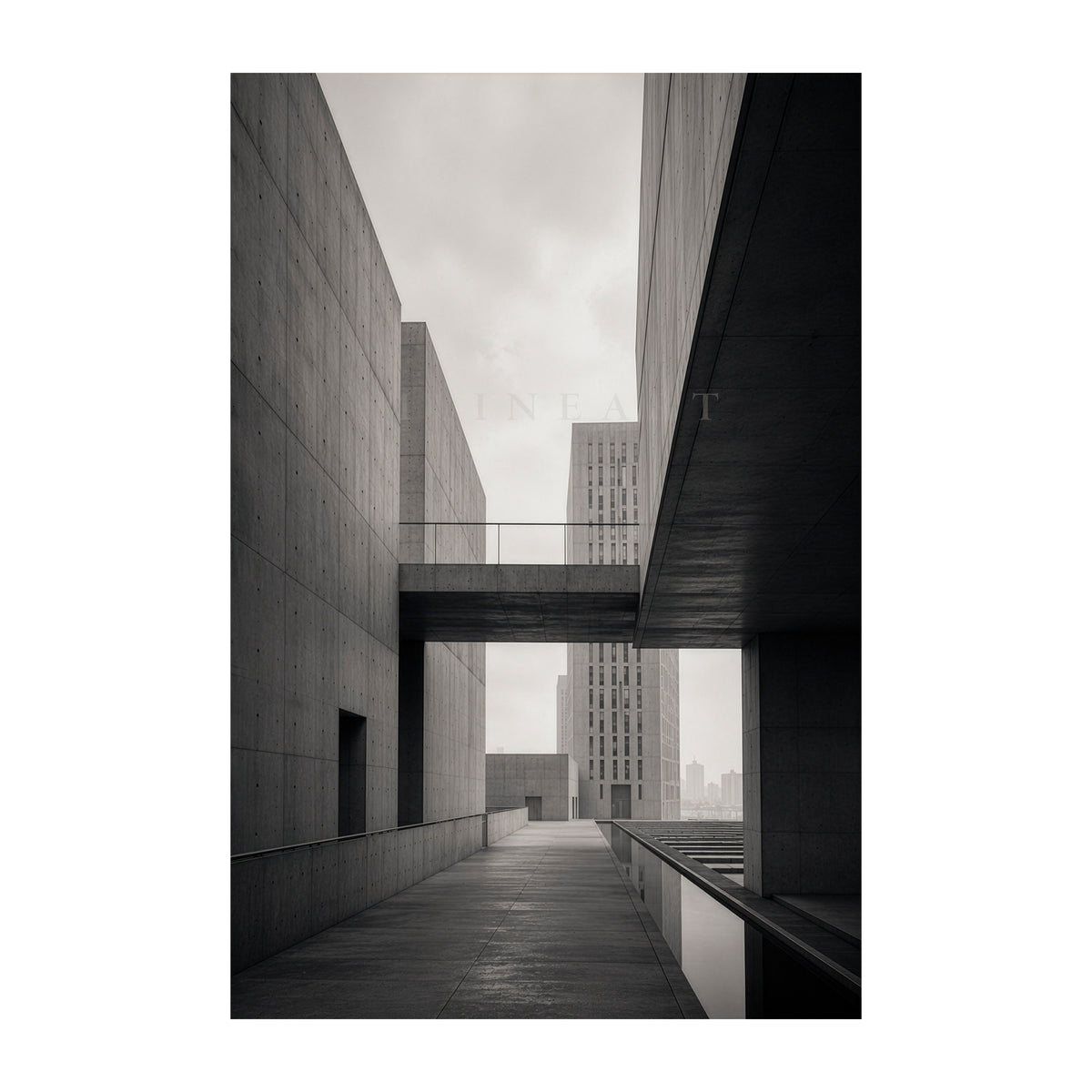 Fine-Art-Motiv Concrete Canyon der MLineart Gallery Edition