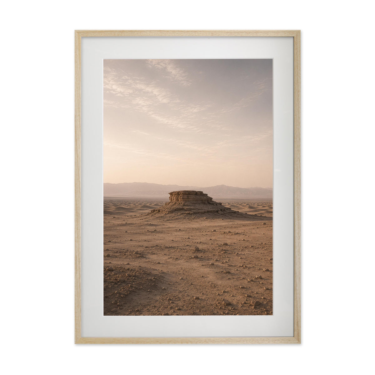 Stone Horizon – Gallery Edition mit Rahmenwelt NATURAL