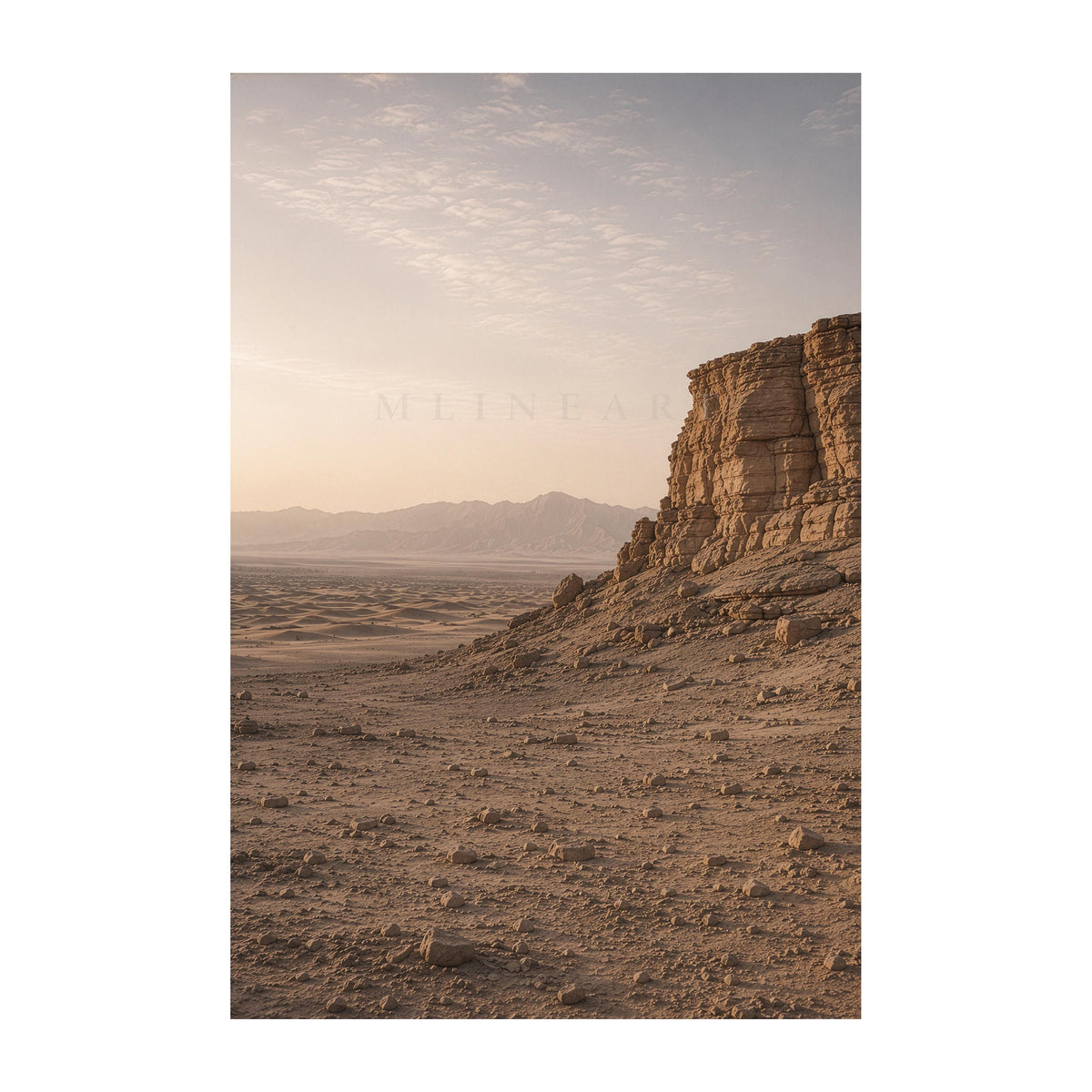 Fine-Art-Motiv Desert Wall der MLineart Gallery Edition