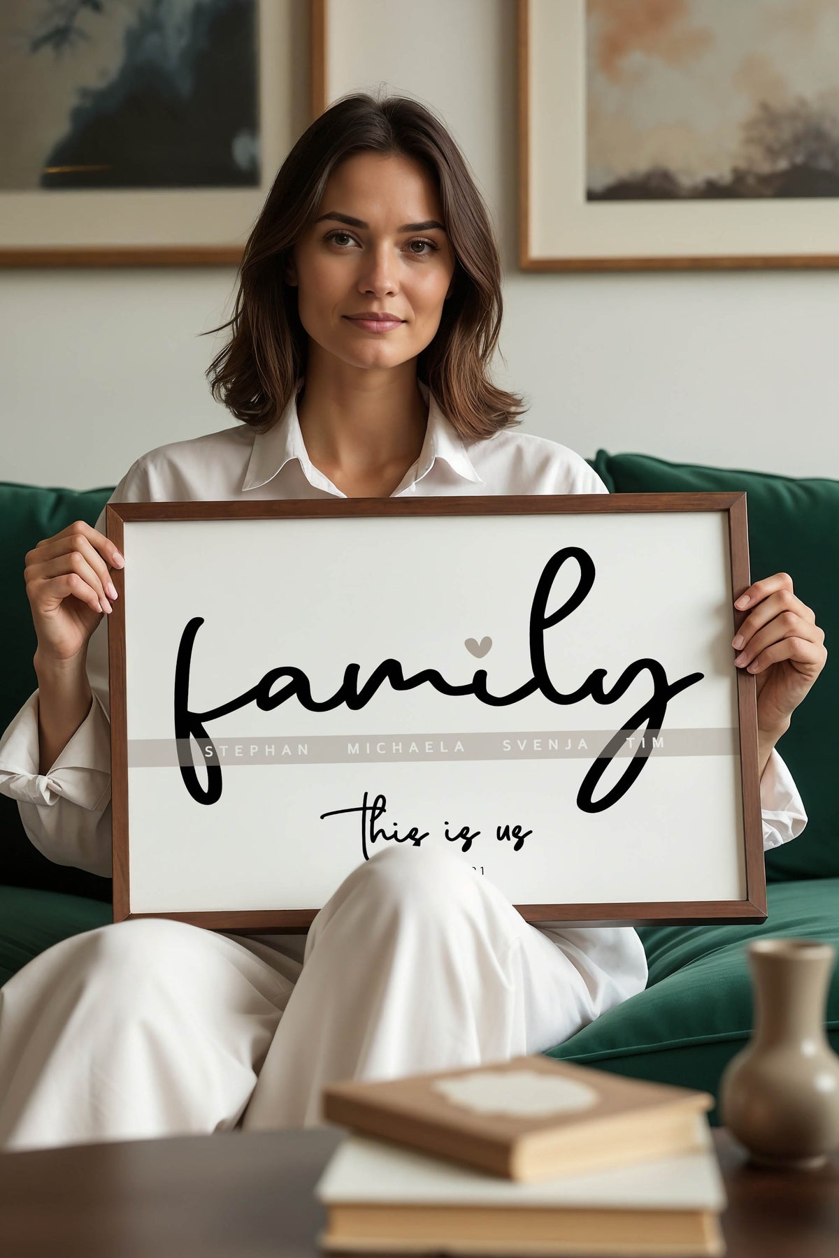Personalisiertes Familienposter mit Namen & Wunschjahr – Ansicht 6