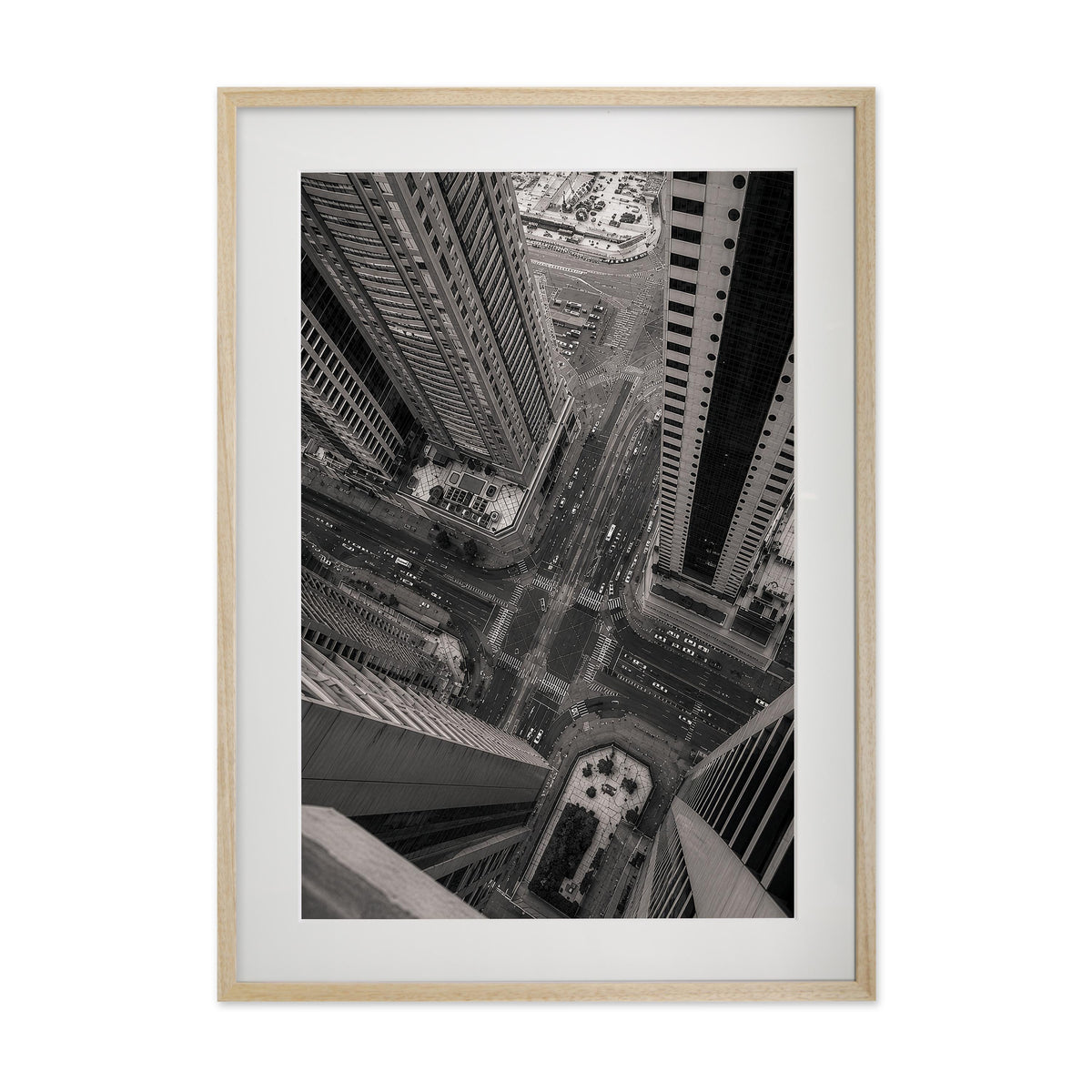 Urban Drop – Gallery Edition mit Rahmenwelt NATURAL