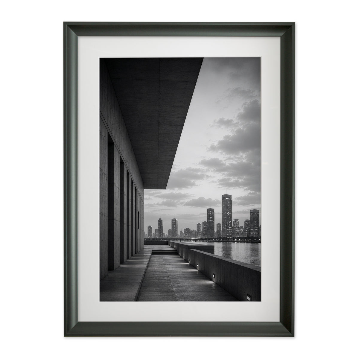 Urban Horizon – Gallery Edition mit Rahmenwelt BLACK
