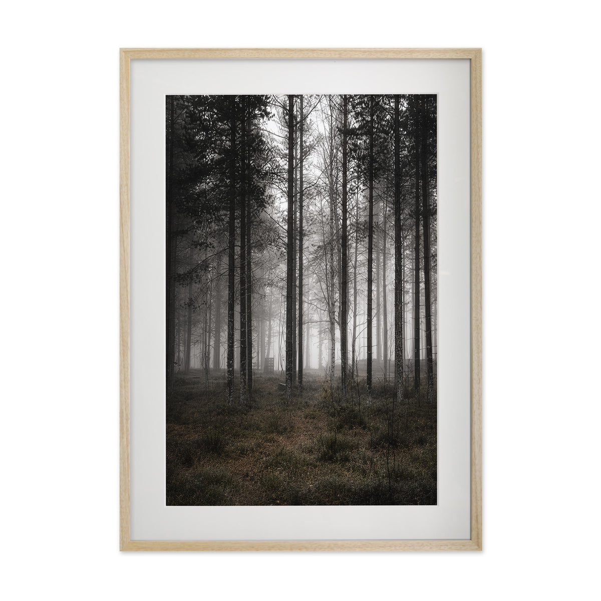 Silent Columns – Gallery Edition mit Rahmenwelt NATURAL