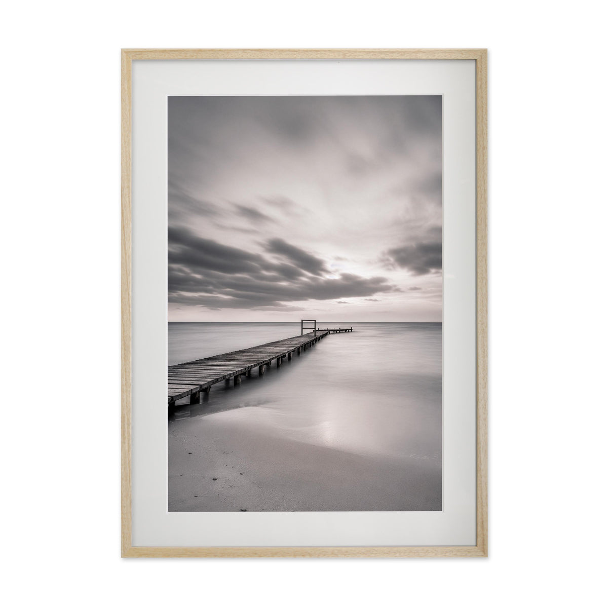 Into Stillness – Gallery Edition mit Rahmenwelt NATURAL