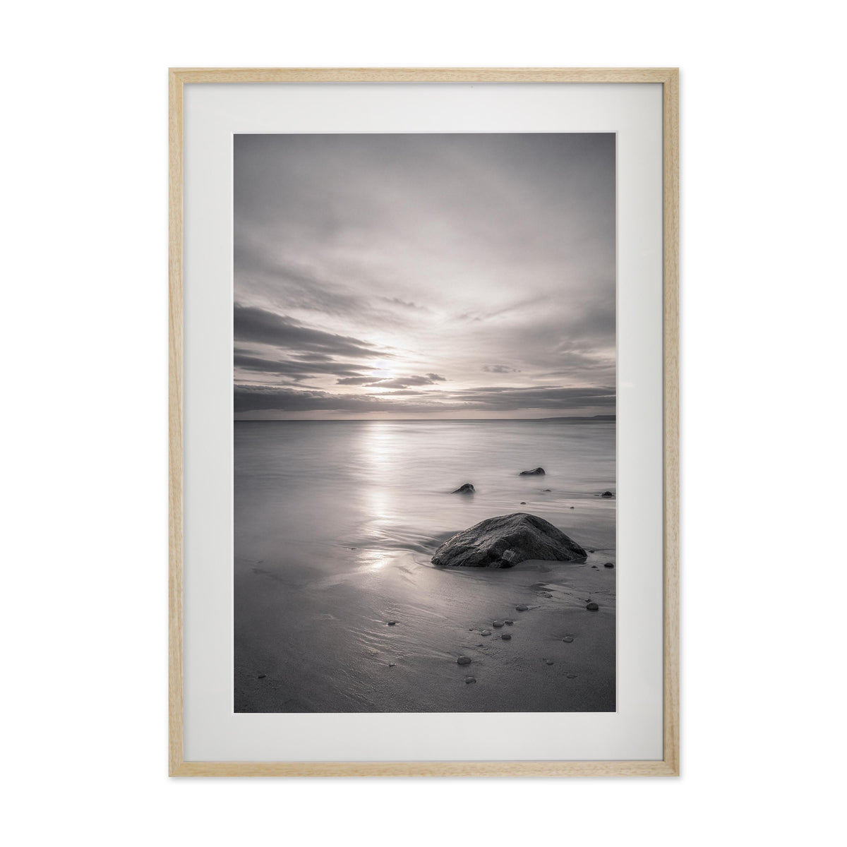 Silent Shore – Gallery Edition mit Rahmenwelt NATURAL